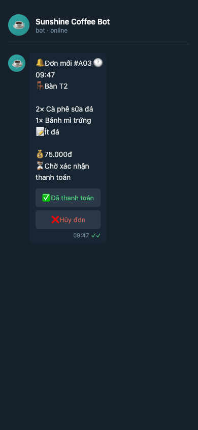 Telegram tức thì